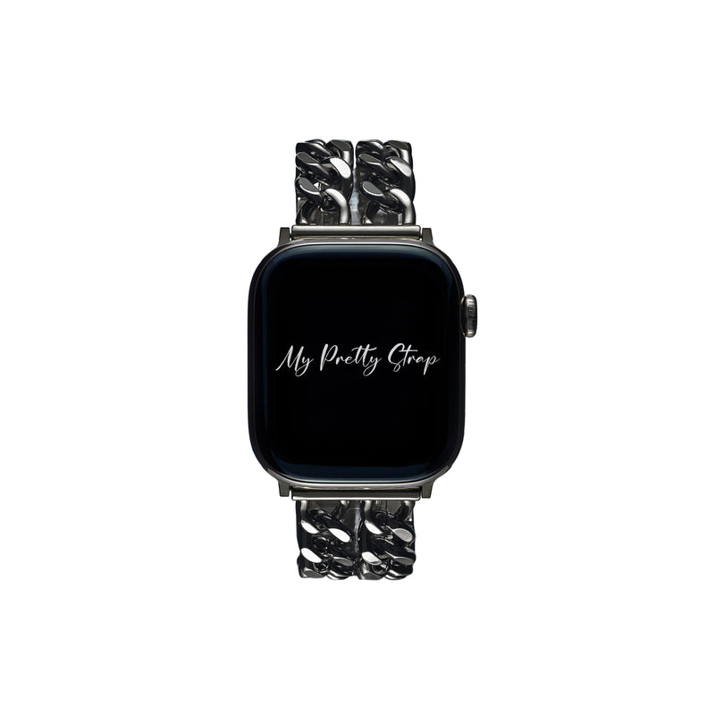 Double Chain Apple Watch Strap – Space Gem