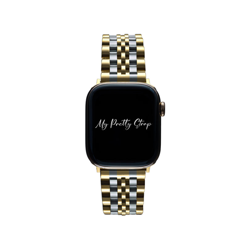 Holy Chic Apple Watch Strap – Silver and Gold