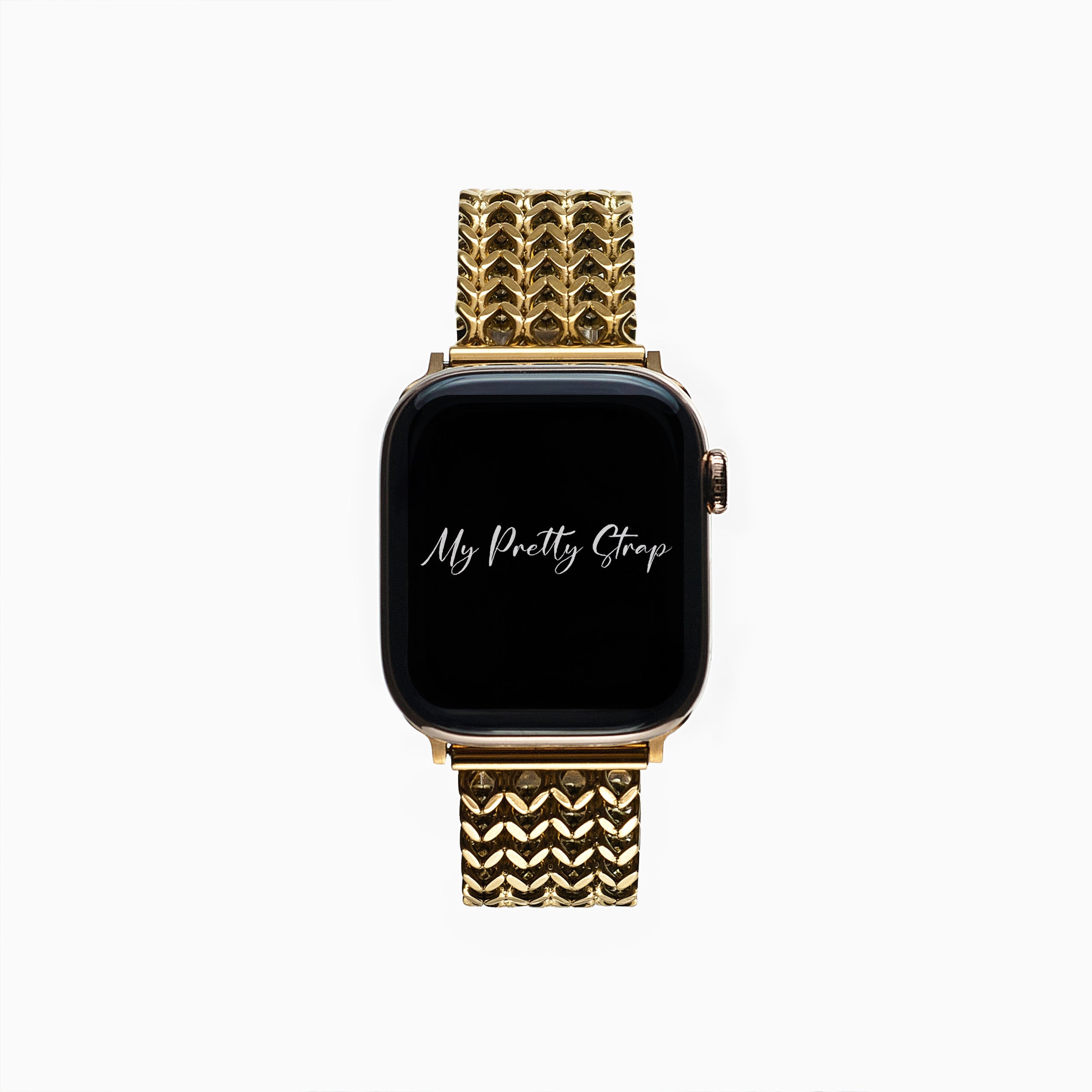 Mermaid Stainless Steel Strap – Gold