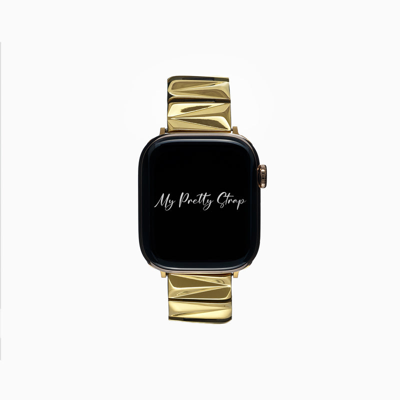 Oceana Apple Watch Strap – Gold