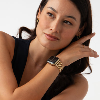 Double Chain Apple Watch Strap